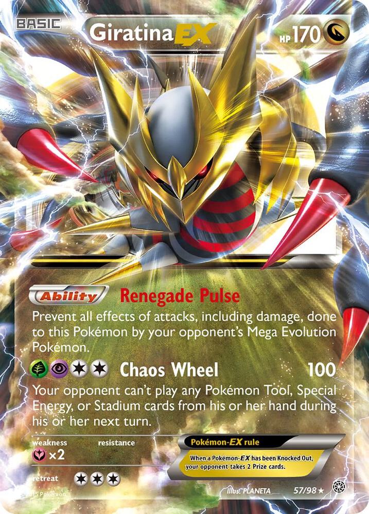Giratina EX 57/98 (XY - Ancient Origins) - Holofoil