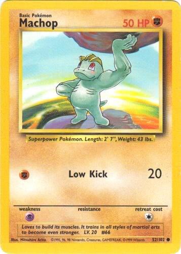 Machop 052/102 (Base Set) - Unlimited Normal