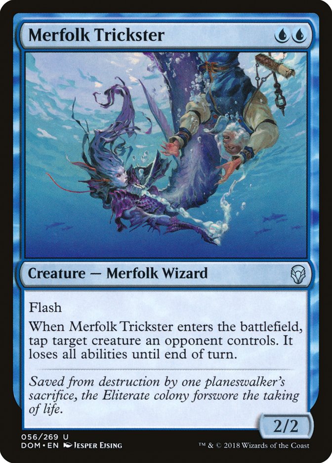 Merfolk Trickster 56/269 (Dominaria)
