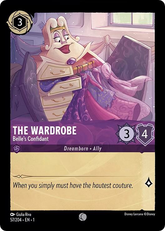 The Wardrobe, Belle's Confidant 57/204 (The First Chapter)