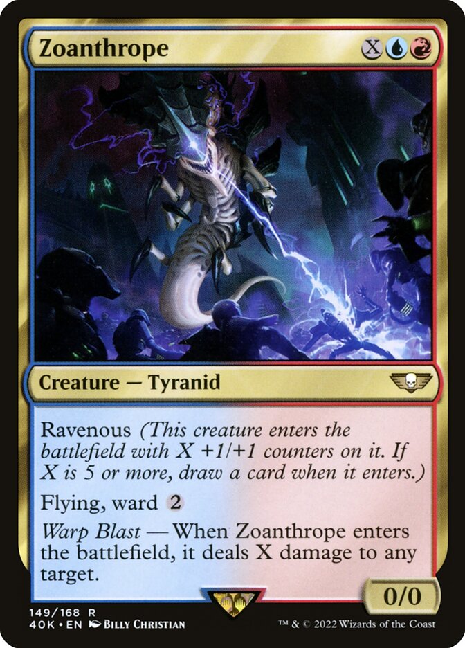 Zoanthrope 149/617 (Universes Beyond: Warhammer 40,000)