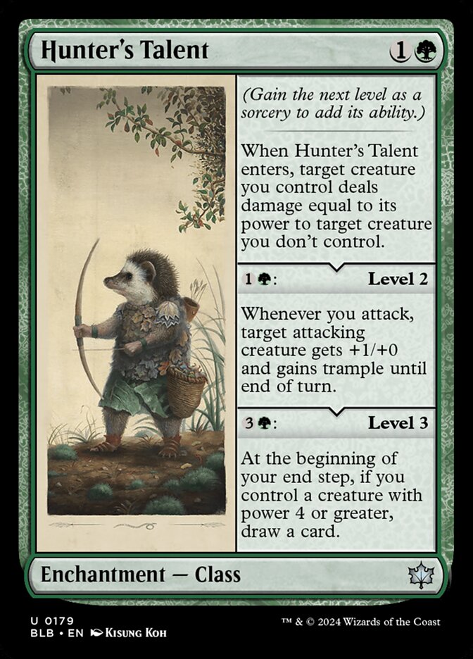 Hunter's Talent 179 (Bloomburrow)