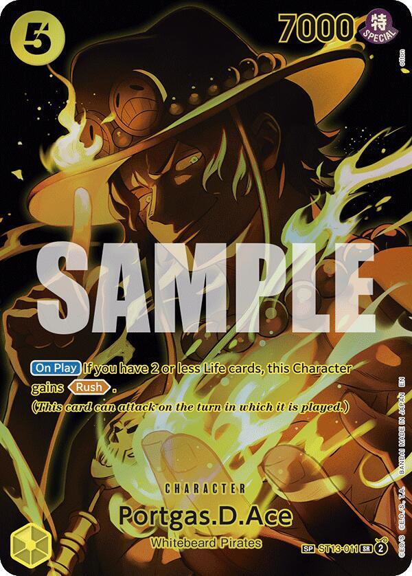 Portgas.D.Ace ST13-011 (Legacy of the Master) - Special Rare