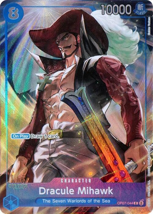 Dracule Mihawk (Binder Set) OP07-044 (One Piece Promotion Cards) - Foil