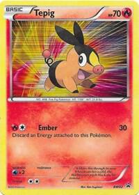 Tepig BW02 (Black and White Promos) - Holofoil
