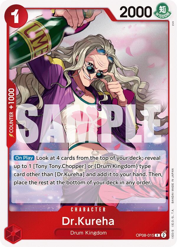 Dr.Kureha OP08-015 (Two Legends) - Foil