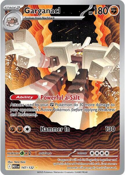 Garganacl 147/132 (ME01: Mega Evolution) - Holofoil
