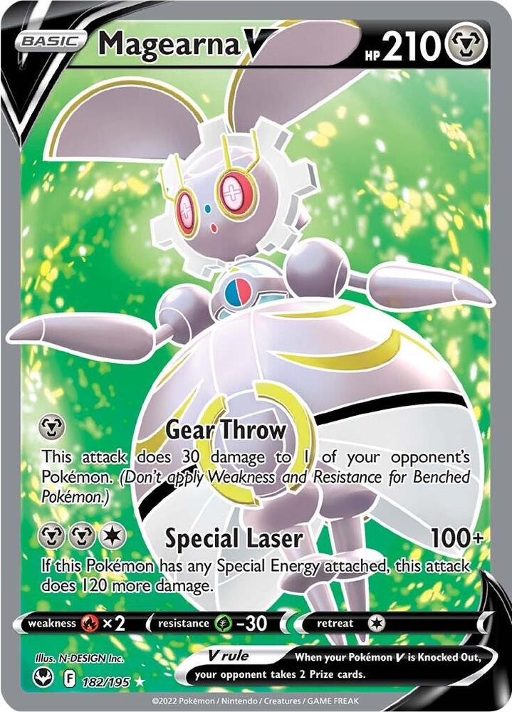 Magearna V 182/195 (SWSH12: Silver Tempest) - Holofoil