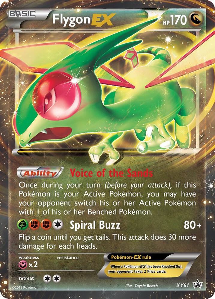 Flygon EX XY61 (XY Promos) - Holofoil