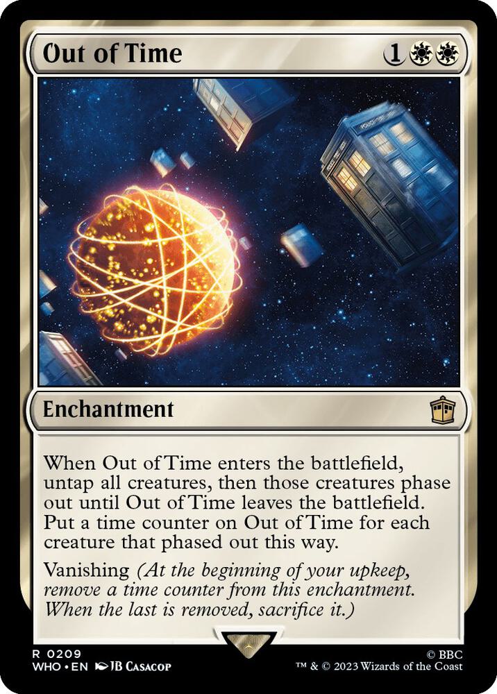 Out of Time 209/331 (Universes Beyond: Doctor Who)