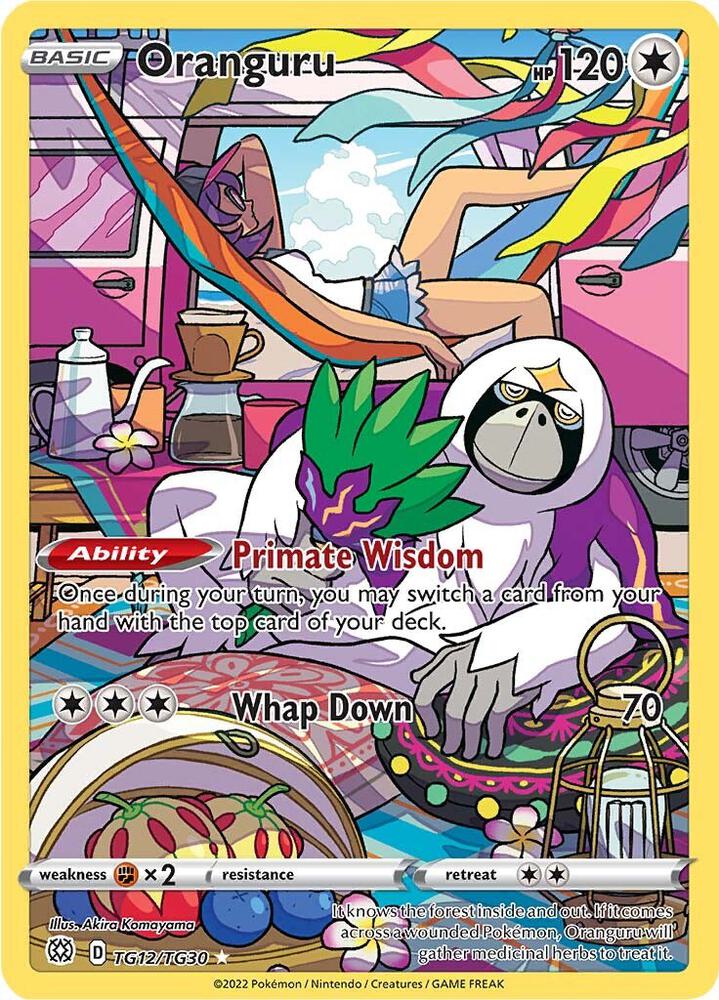 Oranguru TG12/TG30 (SWSH09: Brilliant Stars Trainer Gallery) - Holofoil