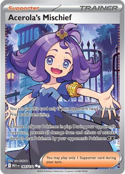 Acerola's Mischief 165/132 (ME01: Mega Evolution) - Holofoil