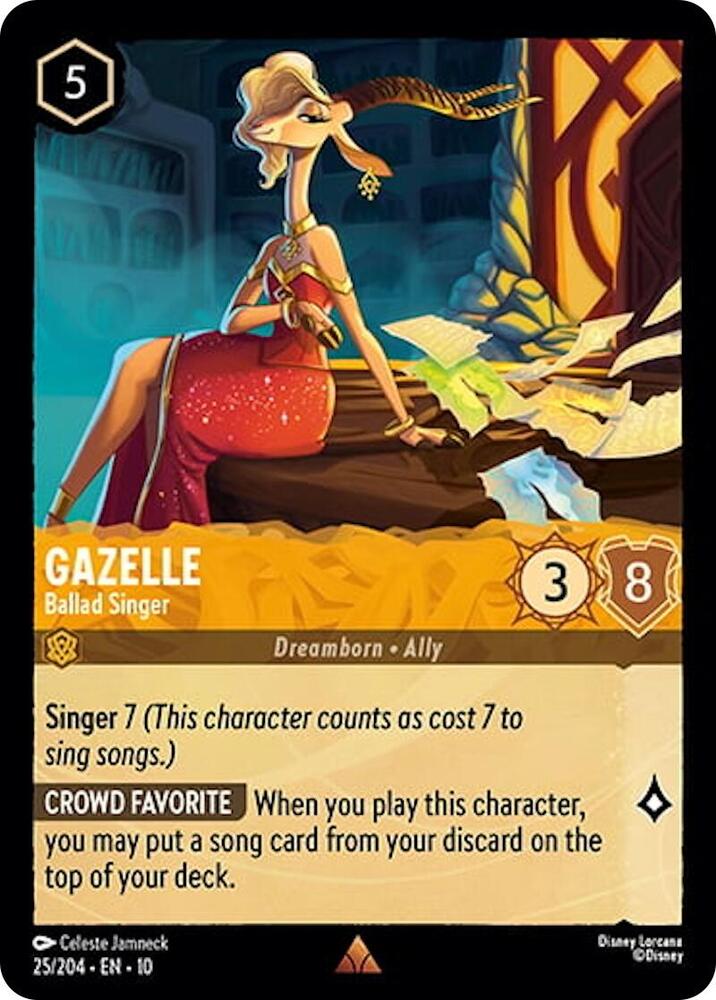 Gazelle, Ballad Singer 25/204 (Whispers in the Well)