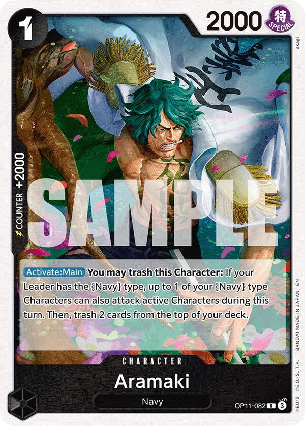 Aramaki OP11-082 (A Fist of Divine Speed) - Foil
