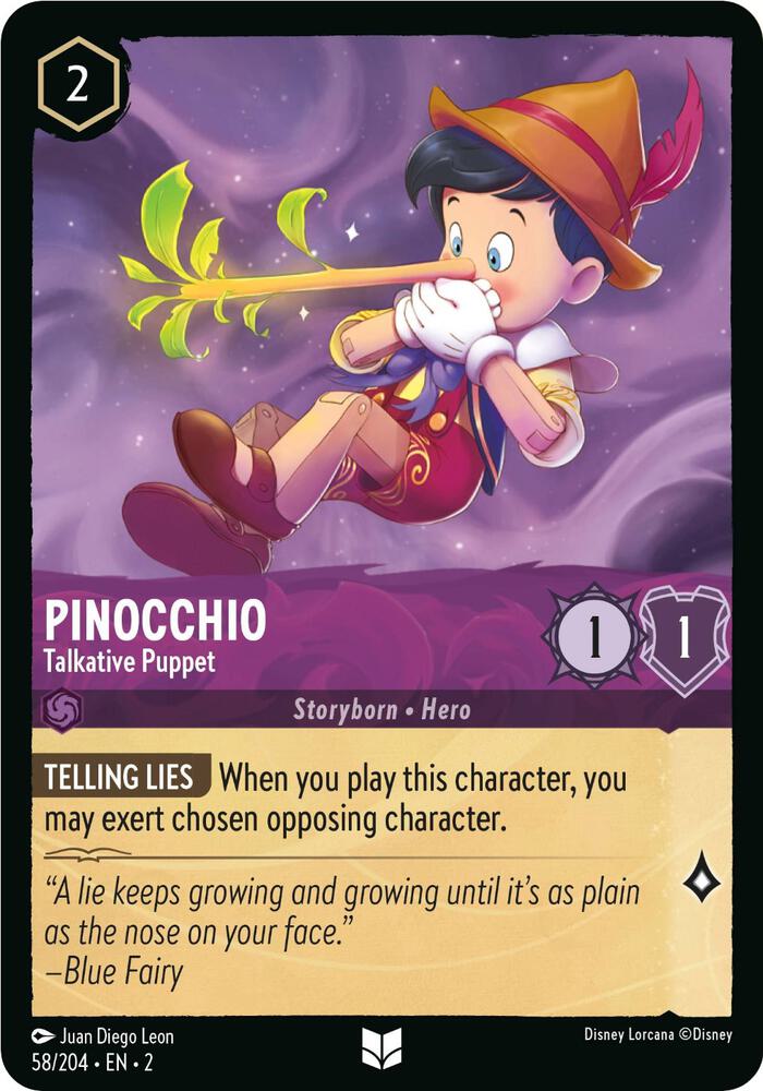 Pinocchio, Talkative Puppet 58/204 (Rise of the Floodborn)