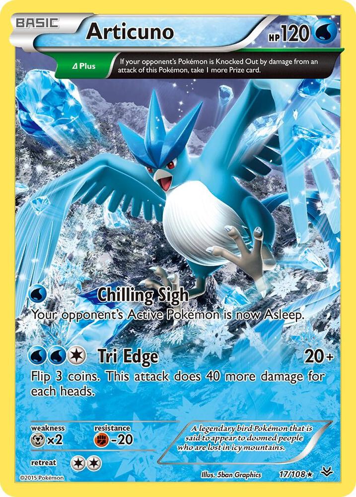 Articuno 17/108 (XY - Roaring Skies)