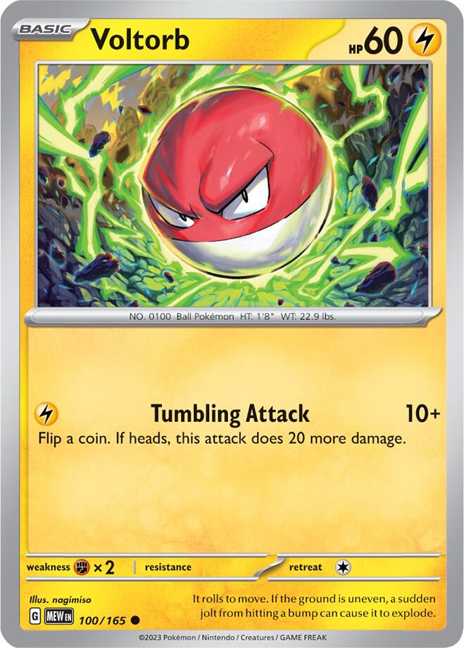 Voltorb 100/165 (SV: Scarlet & Violet 151)
