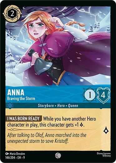 Anna, Braving the Storm 146/204 (Fabled)