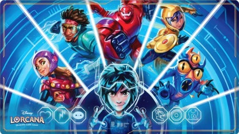 Disney Lorcana TCG - Archazia's Island -Playmat - Big Hero 6 Official Playmat