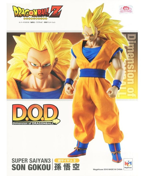 Megahouse Dimension of Dragonball Dragon Ball Super Saiyan 3 Son Goku Figure