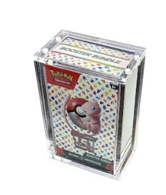 Acrylic Case Box - Pokemon TCG - Booster Bundle Box Collector Case