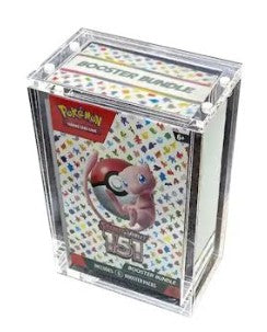 Acrylic Case Box - Pokemon TCG - Booster Bundle Box Collector Case