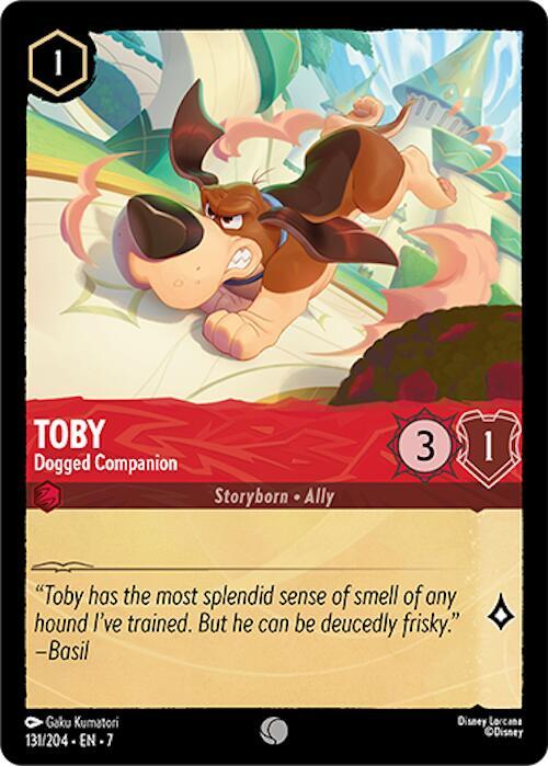 Toby, Dogged Companion 131/204 (Archazia's Island) - Cold Foil