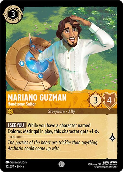 Mariano Guzman, Handsome Suitor 16/204 (Archazia's Island)