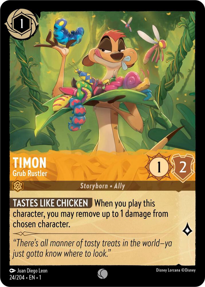 Timon, Grub Rustler 24/204 (The First Chapter)