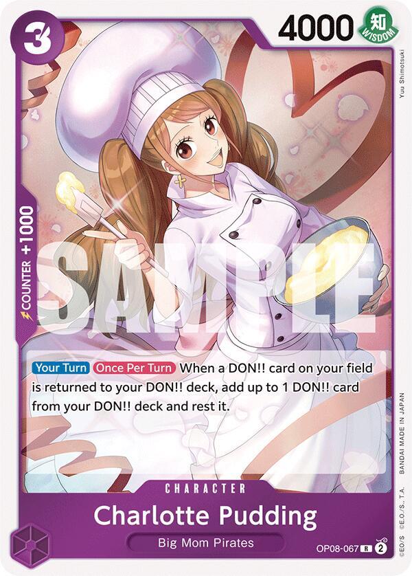 Charlotte Pudding OP08-067 (Two Legends) - Foil