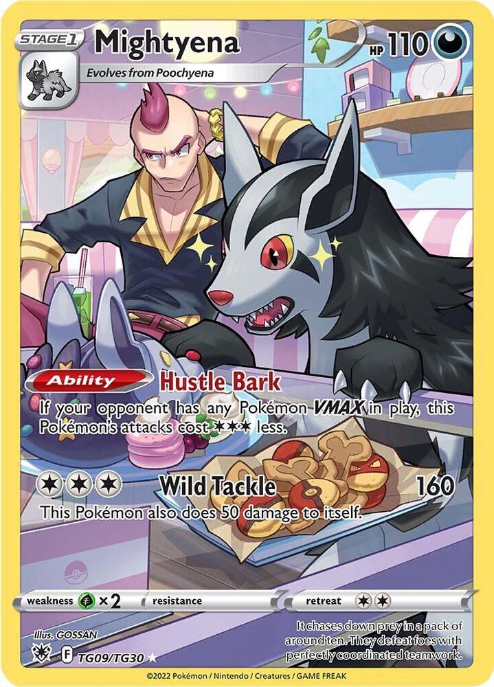 Mightyena TG09/TG30 (SWSH10: Astral Radiance Trainer Gallery) - Holofoil