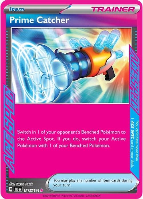 Prime Catcher 157/162 (SV05: Temporal Forces) - Holofoil