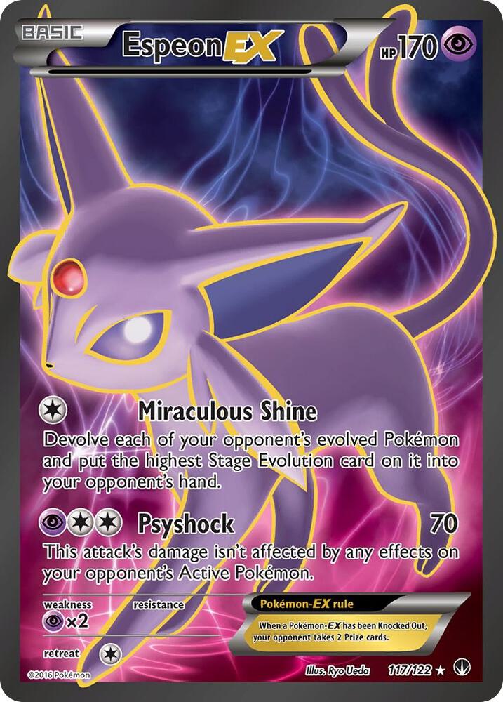 Espeon EX 117/122 (XY - BREAKpoint) - Holofoil