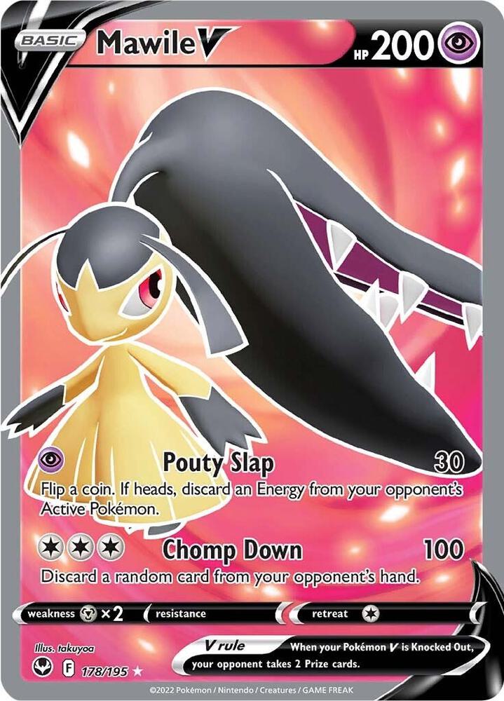 Mawile V 178/195 (SWSH12: Silver Tempest) - Holofoil