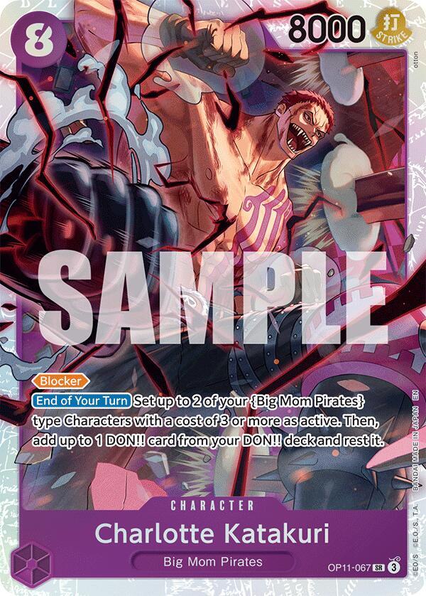 Charlotte Katakuri OP11-067 (A Fist of Divine Speed) - Foil