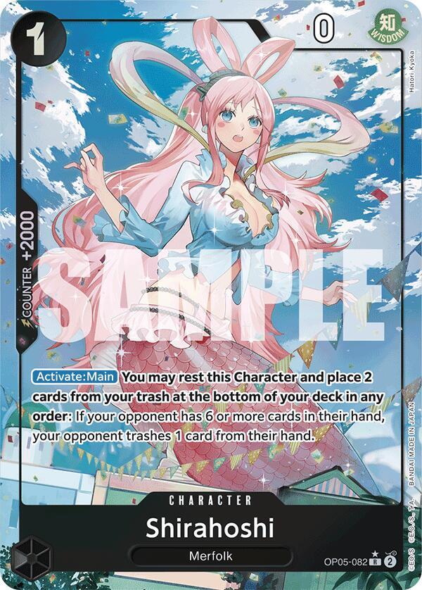 Shirahoshi OP05-082 (Premium Booster -The Best-) - Full Art Foil