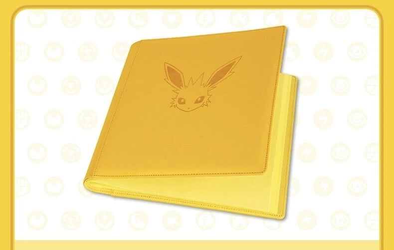 Pokémon TCG Jolteon 12pkt Embosed Binder - 480 Card Slots