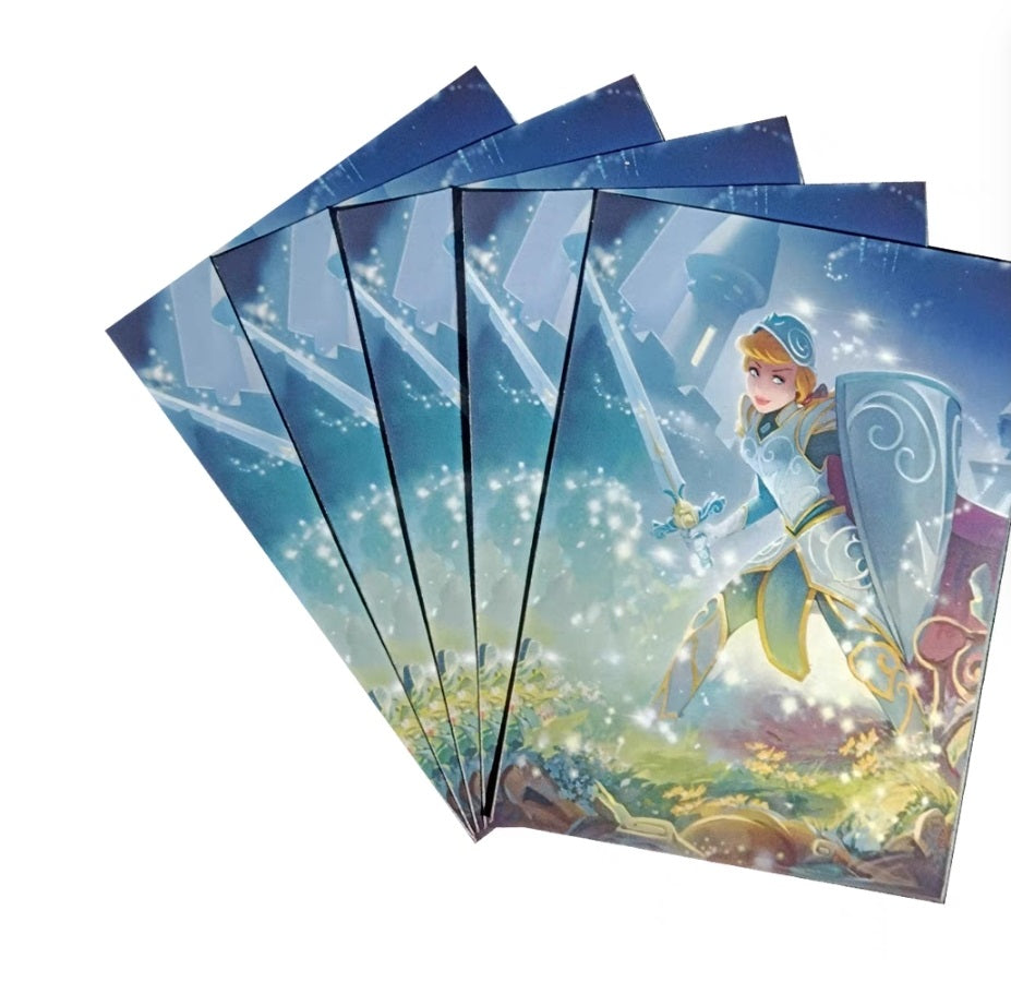 Disney Cinderella Knight 60 Card Deck Sleeves - Matte - Standard Size