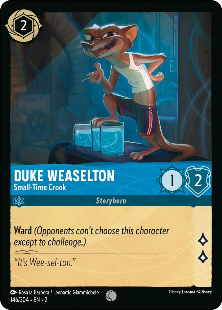 Duke Weaselton, Small Time Crook 146/204 (Rise of the Floodborn)