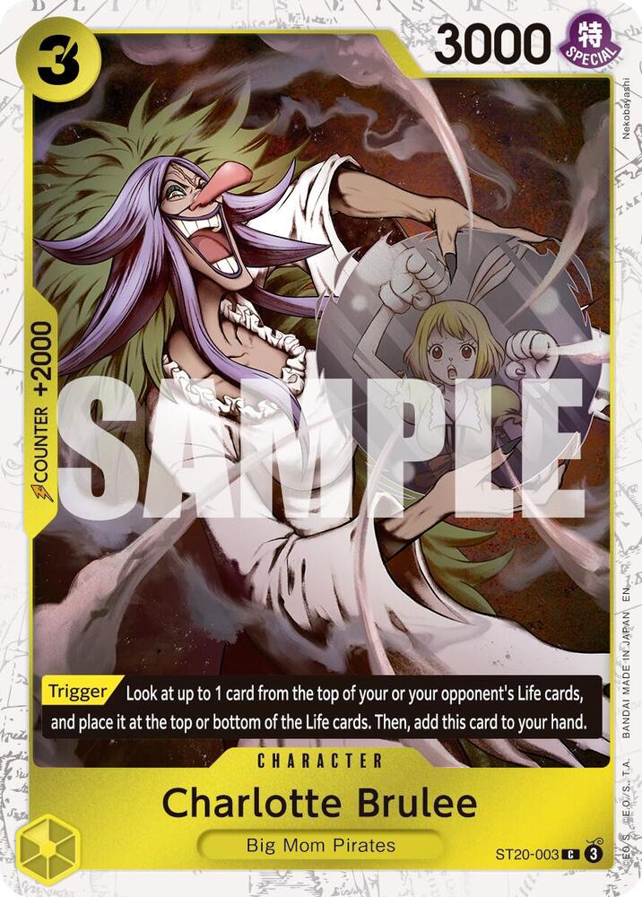 Charlotte Brulee ST20-003 (Premium Booster -The Best- Vol. 2) - Pirate Foil