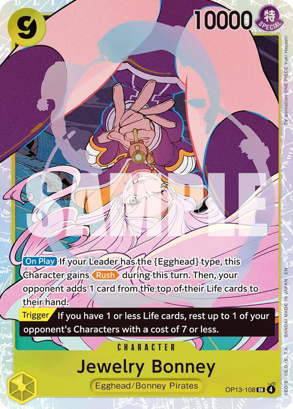Jewelry Bonney OP13-108 (Carrying On His Will) - Foil