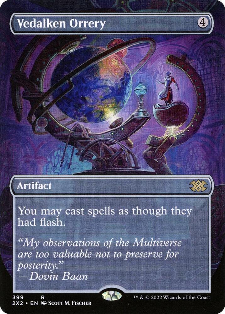 Vedalken Orrery Borderless 399 (Double Masters 2022)