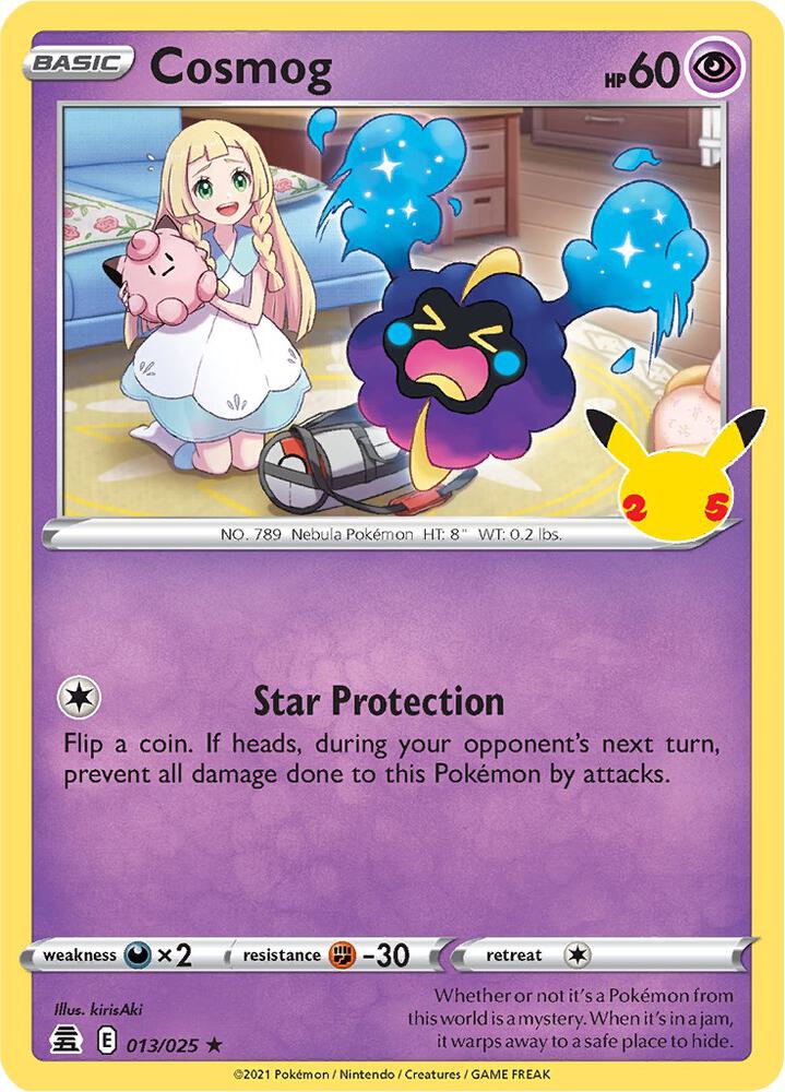 Cosmog 013/025 (Celebrations) - Holofoil