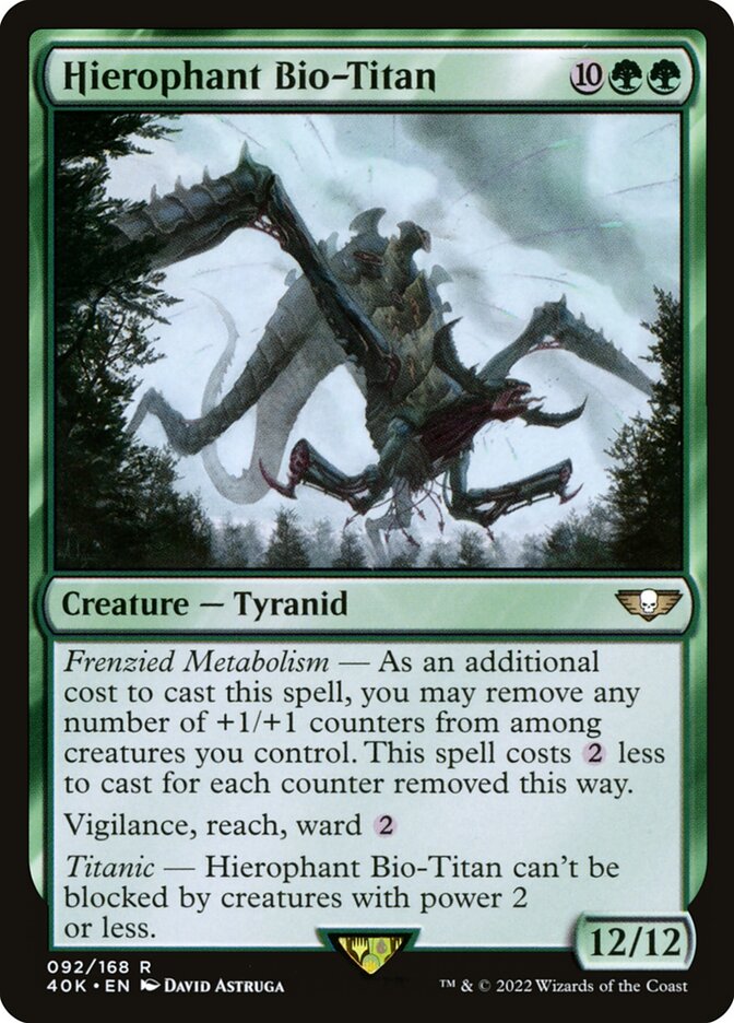 Hierophant Bio-Titan 92 (Universes Beyond: Warhammer 40,000)