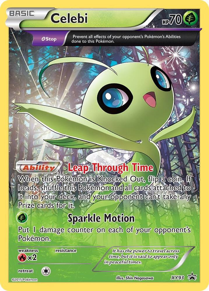 Celebi XY93 (XY Promos) - Holofoil