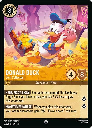 Donald Duck, Coin Collector 37/204 (Reign of Jafar)