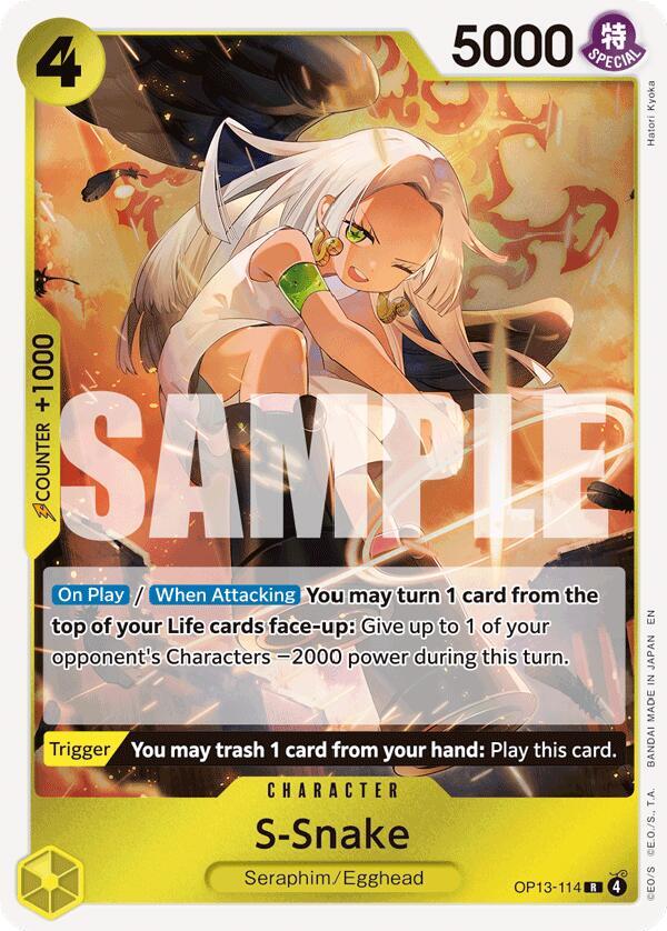 S-Snake OP13-114 (Carrying On His Will) - Foil