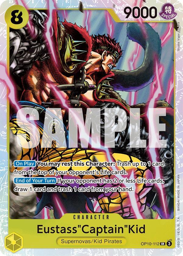 Eustass"Captain"Kid OP10-112 (Royal Blood) - Foil