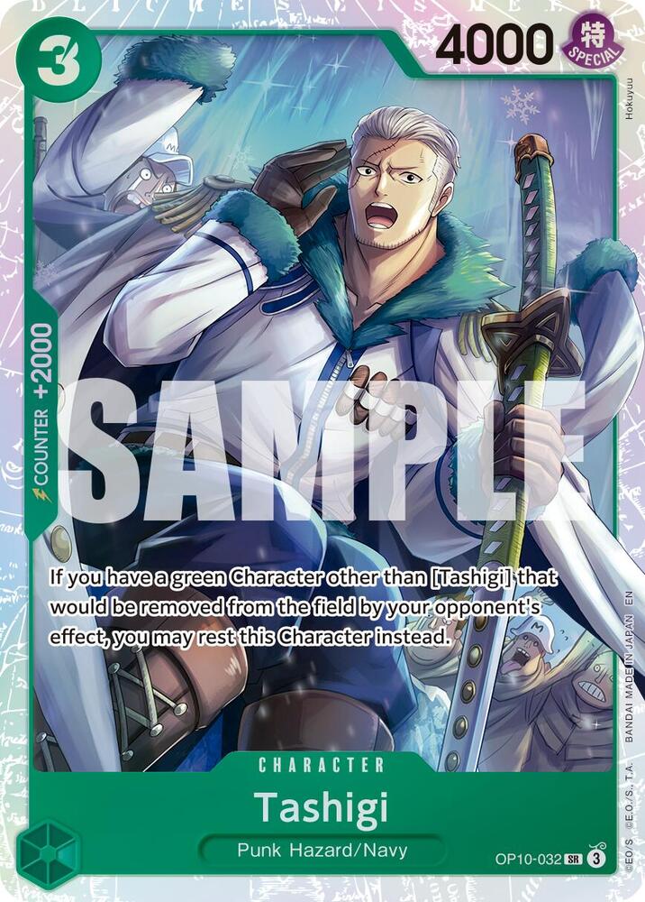Tashigi (Reprint) OP10-032 (Premium Booster -The Best- Vol. 2) - Foil