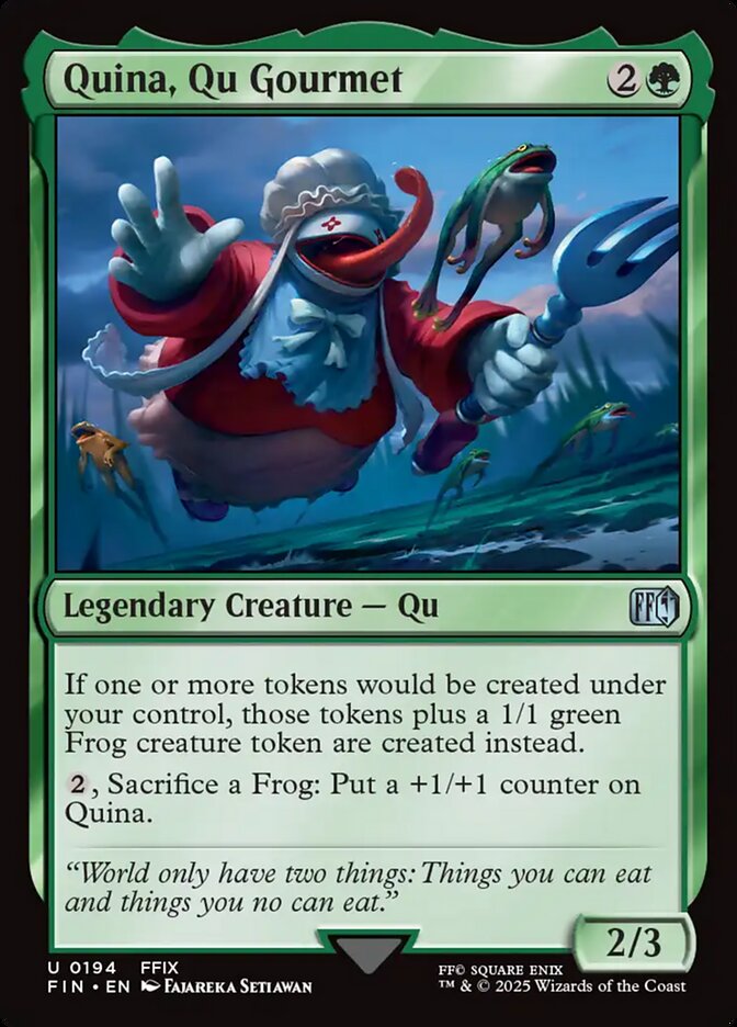Quina, Qu Gourmet 194 (FINAL FANTASY) - Foil